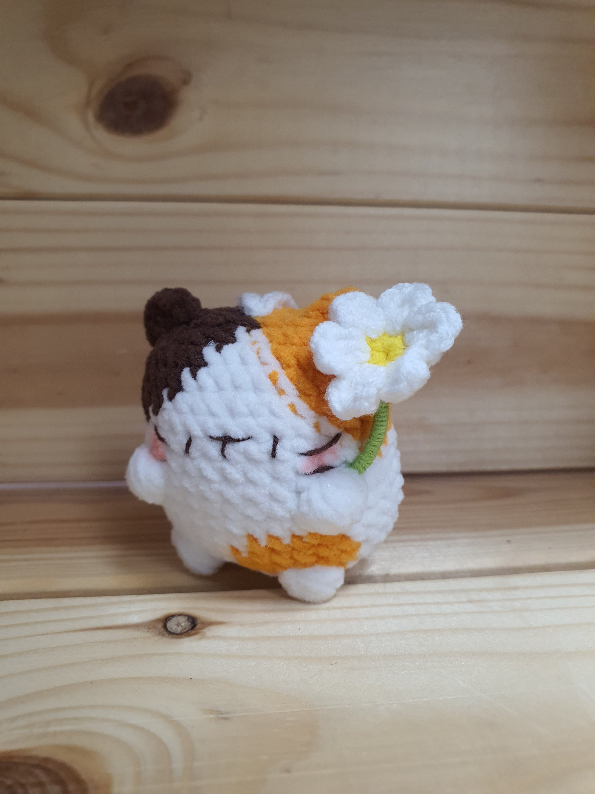 Little Square Cute Kitten Bag Charm