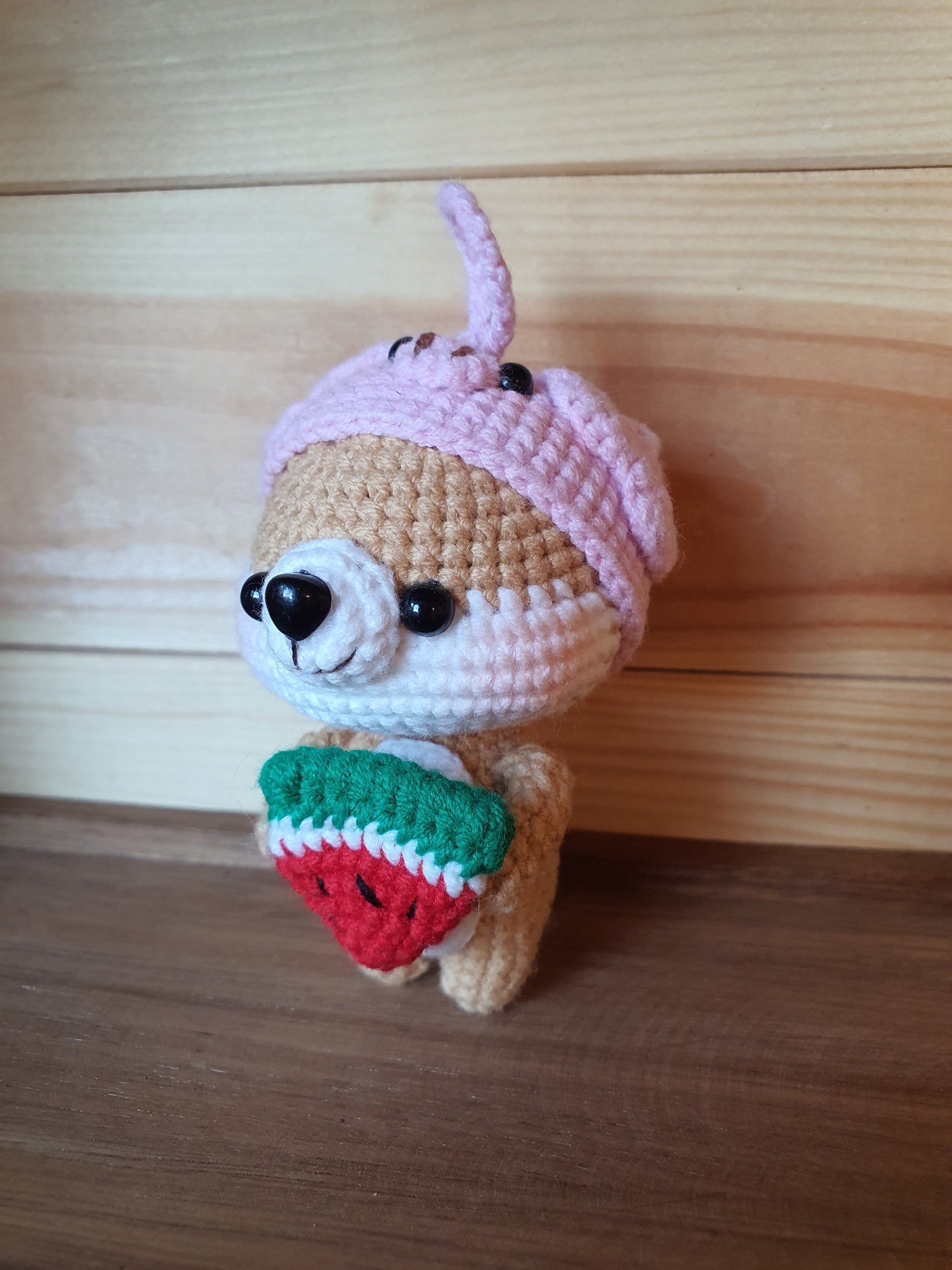 Handmade Crochet Shiba Dress Up Charms and Keychains