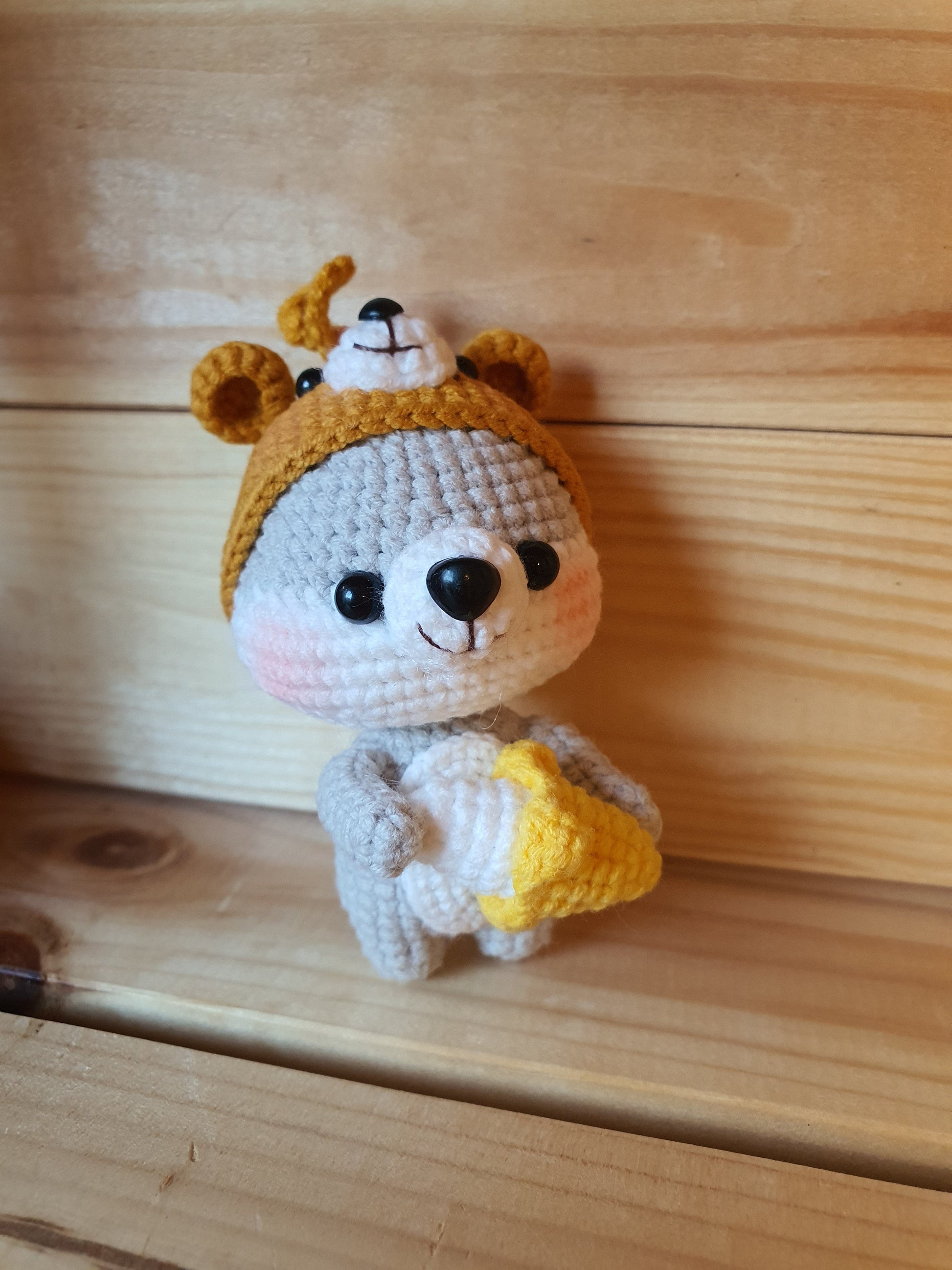 Handmade Crochet Shiba Dress Up Charms and Keychains