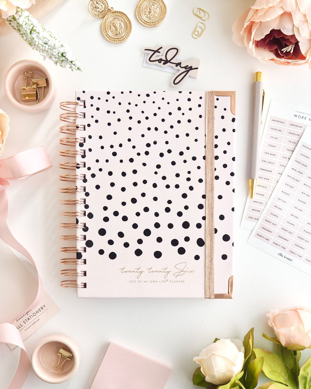 2026 Daily Life Planner Dot Luxe
