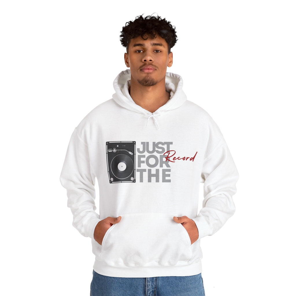 Just for the Record Mens Hoodie