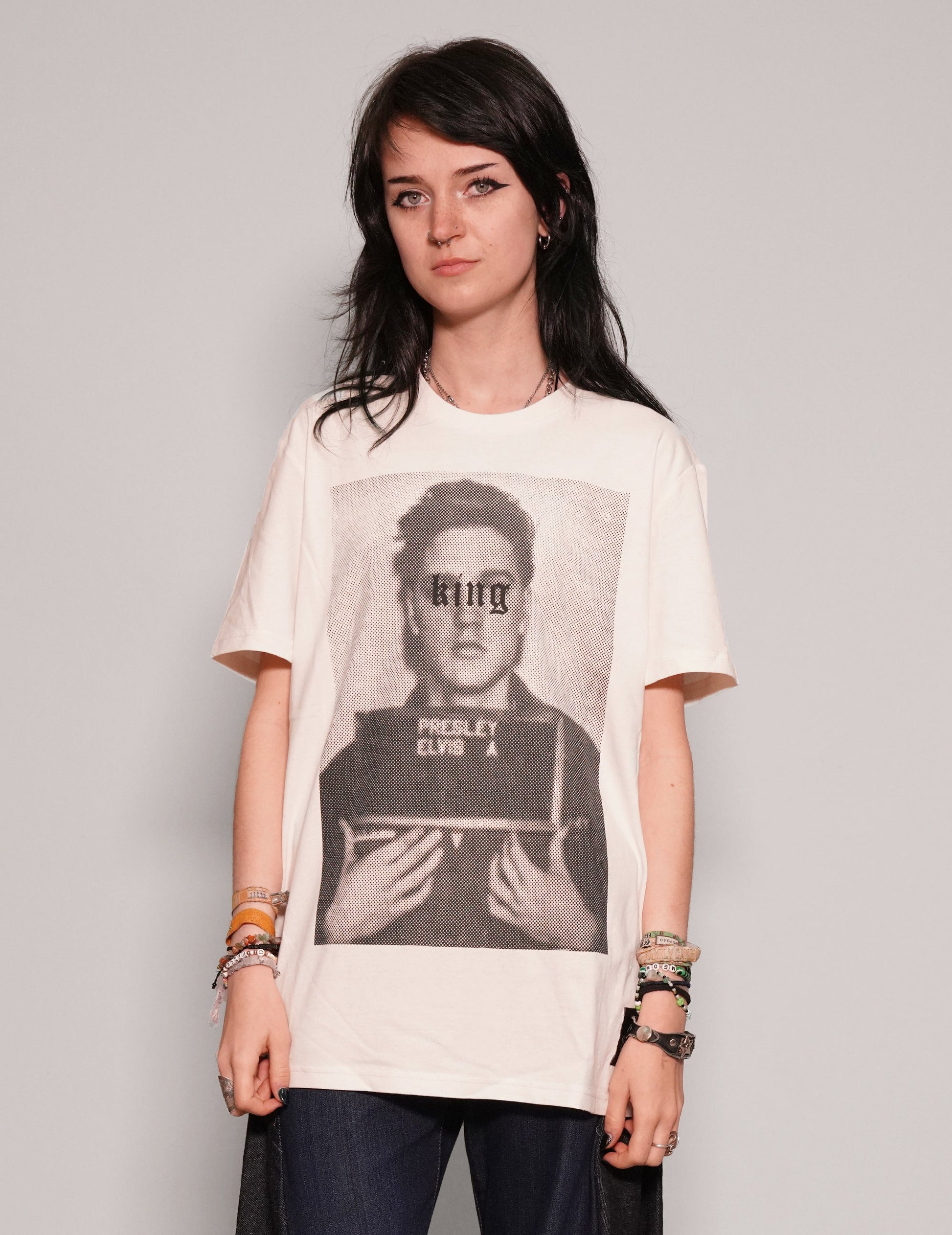 The King T-Shirt in Ecru