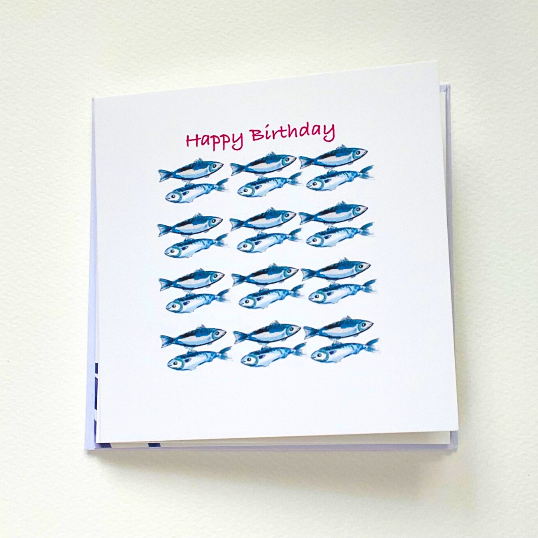 Quirky Fish Happy Birthday Cards