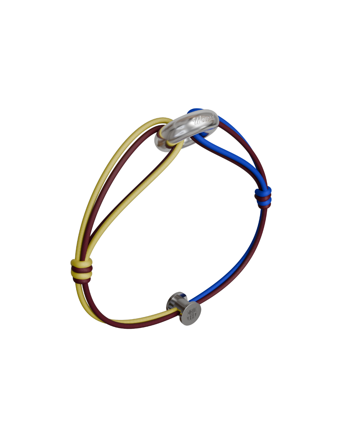 Football Club Colours Bracelet 1mm