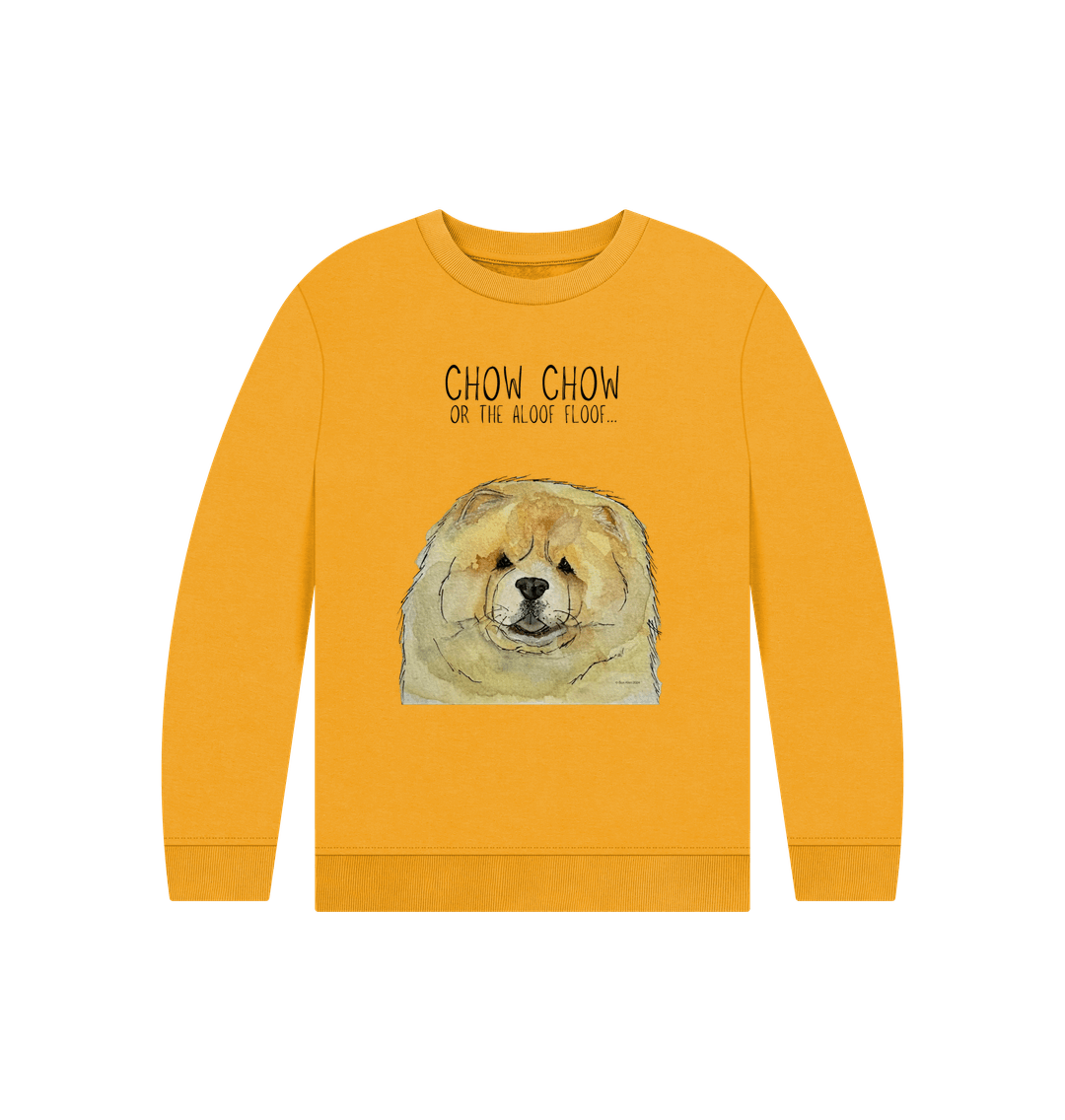 Fawn Chow Chow Kids Sweatshirt for Little Dog Lovers