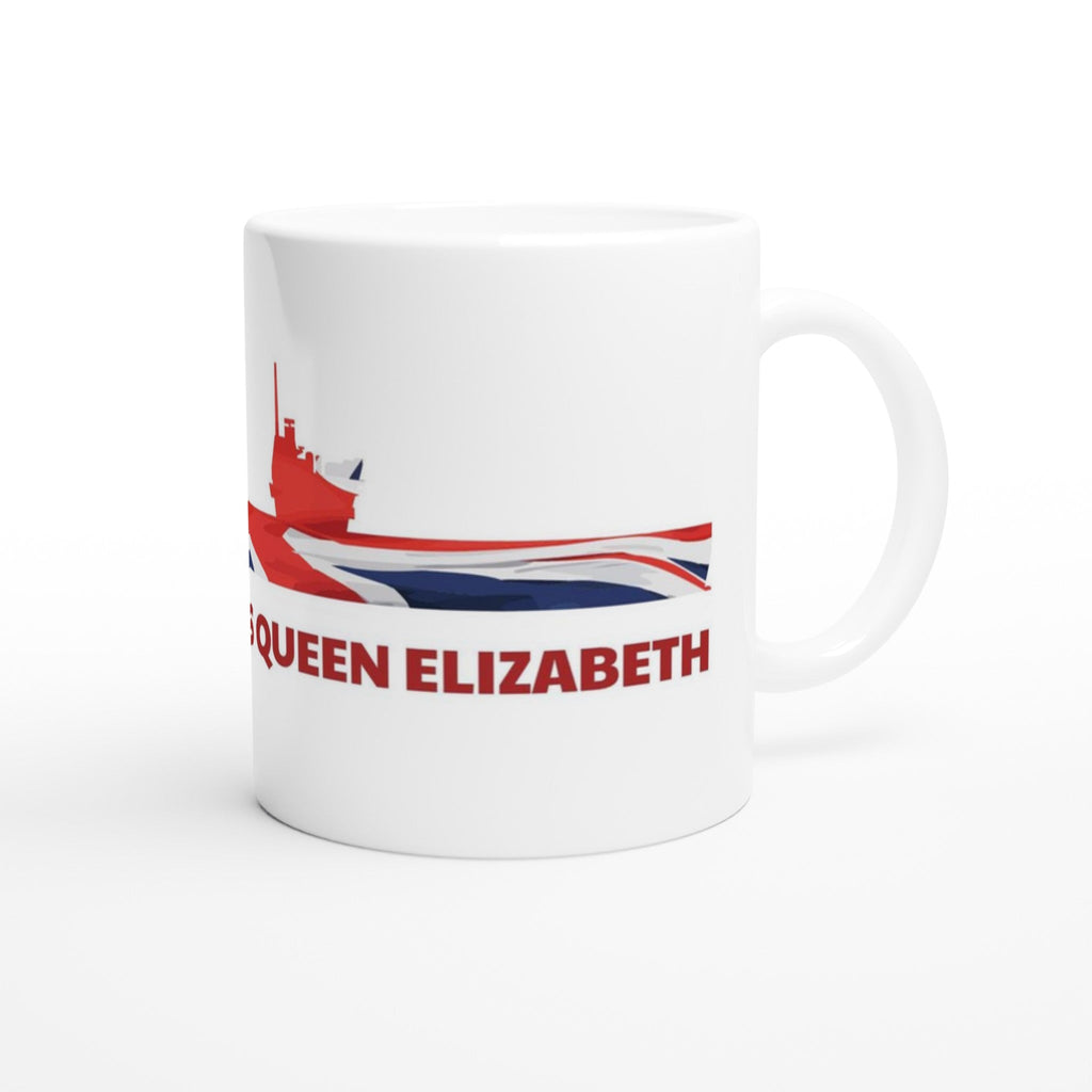 Queen Elizabeth Class Union Flag Ceramic Mug