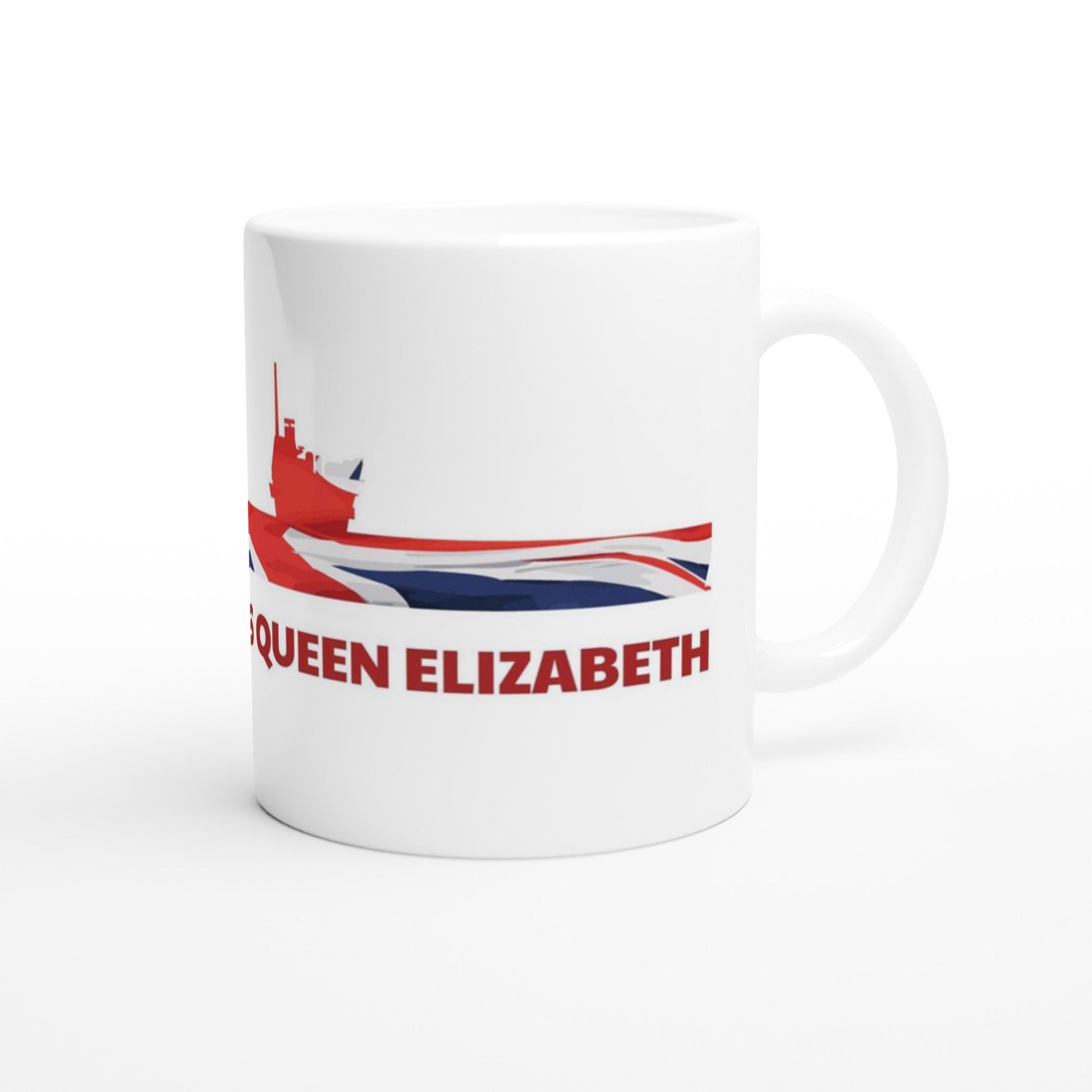 Queen Elizabeth Class Union Flag Ceramic Mug