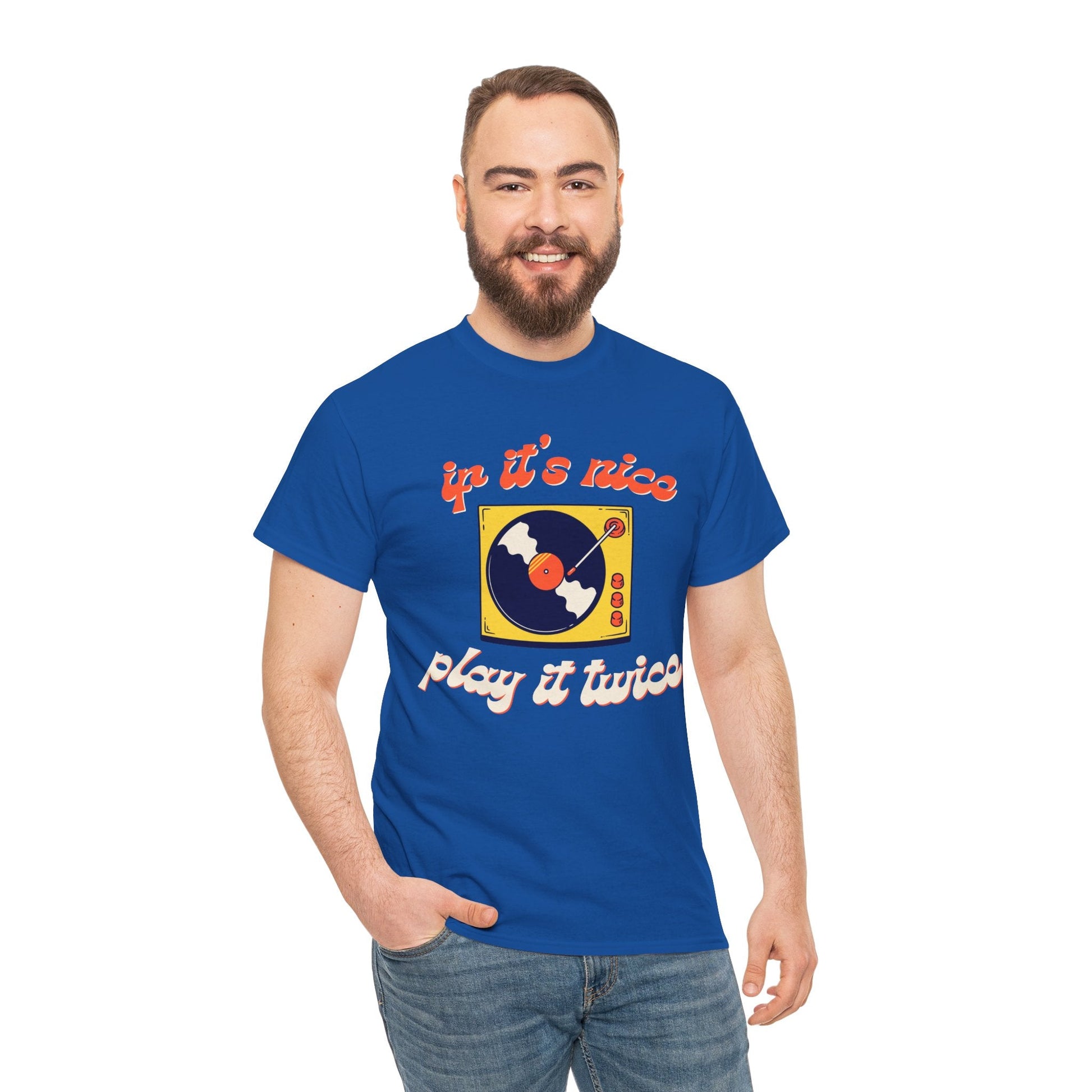 If It's Nice Play It Twice Vinyl T-Shirt