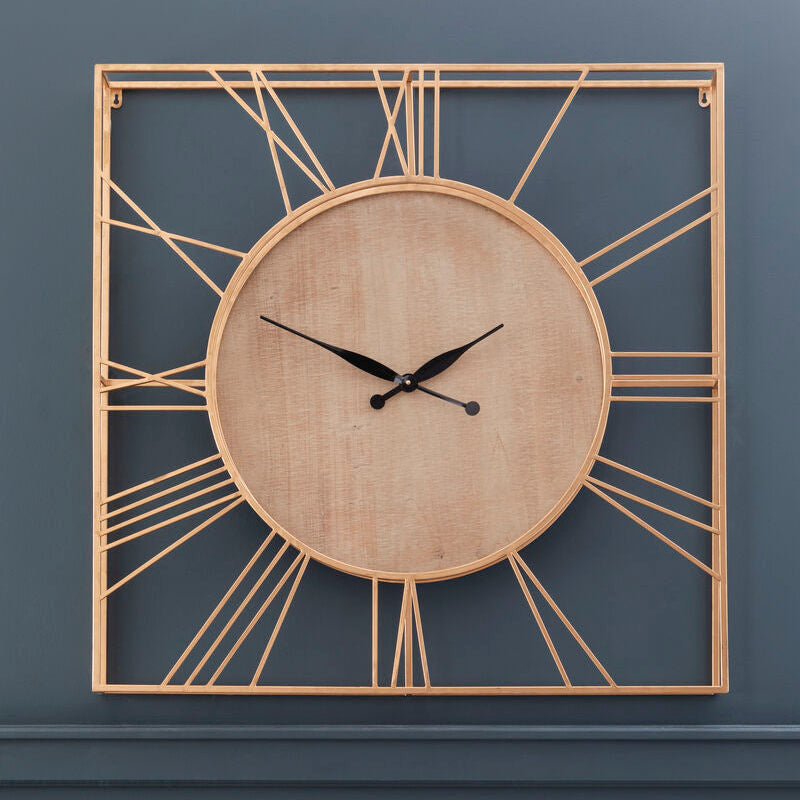 Gold Wall Clock