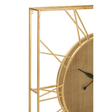 Gold Wall Clock