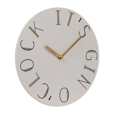 Gin Clock for Wall