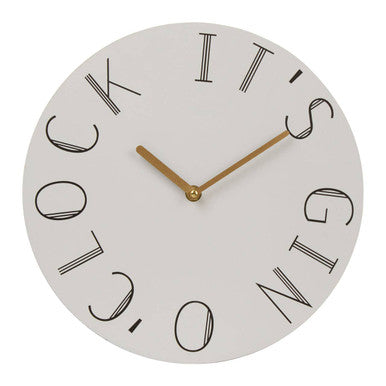 Gin Clock for Wall