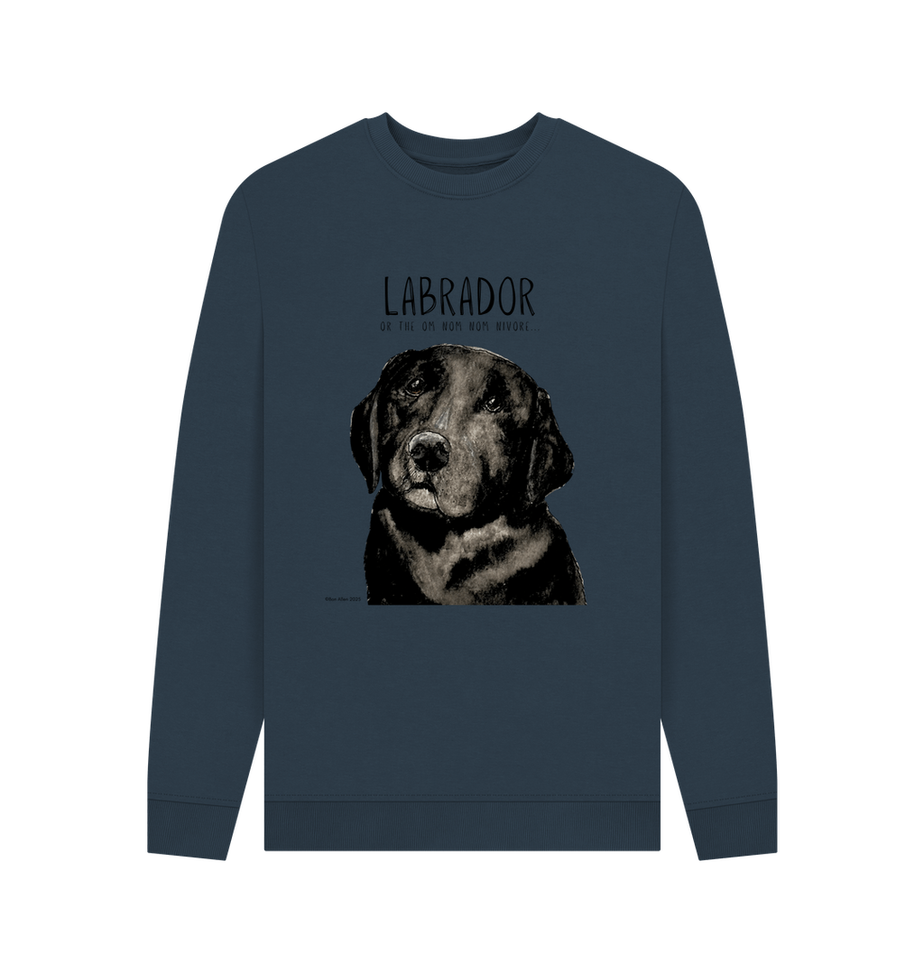 Feast Mode Activated Black Labrador Sweatshirt