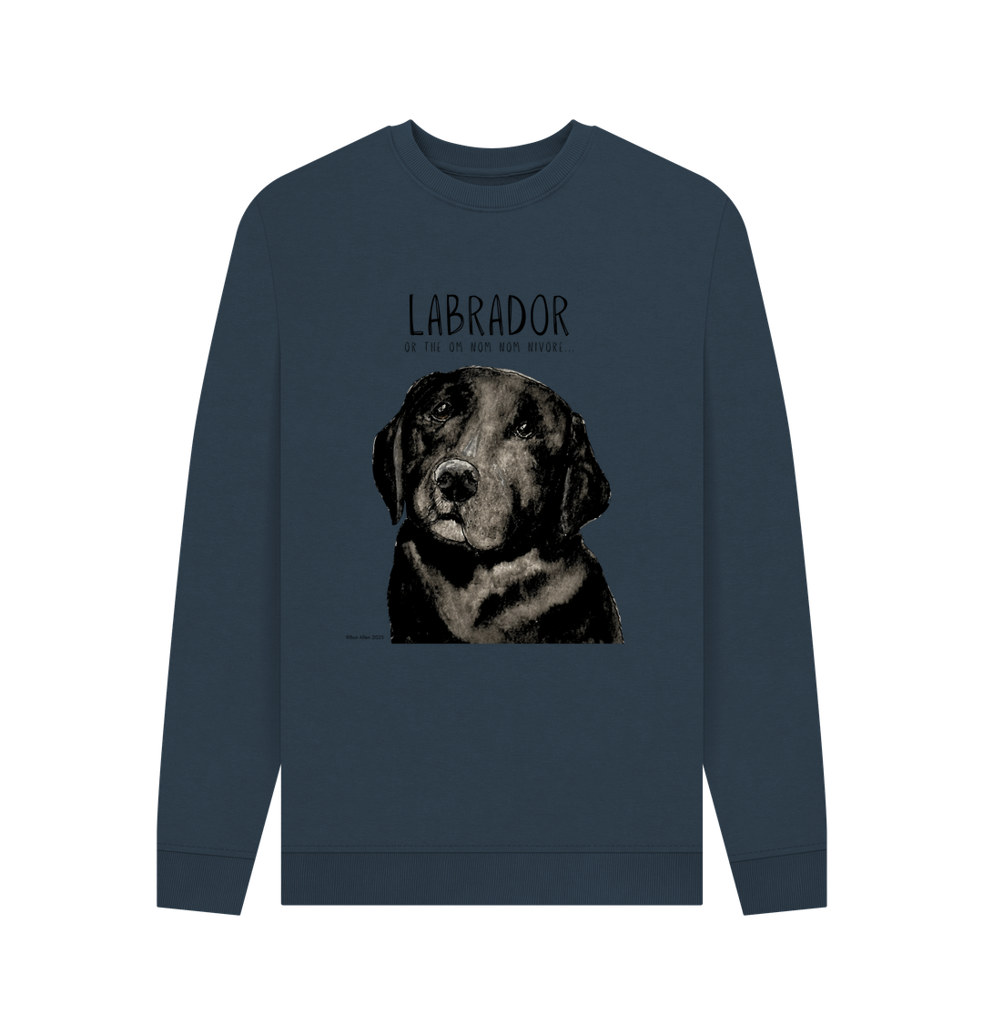 Feast Mode Activated Black Labrador Sweatshirt