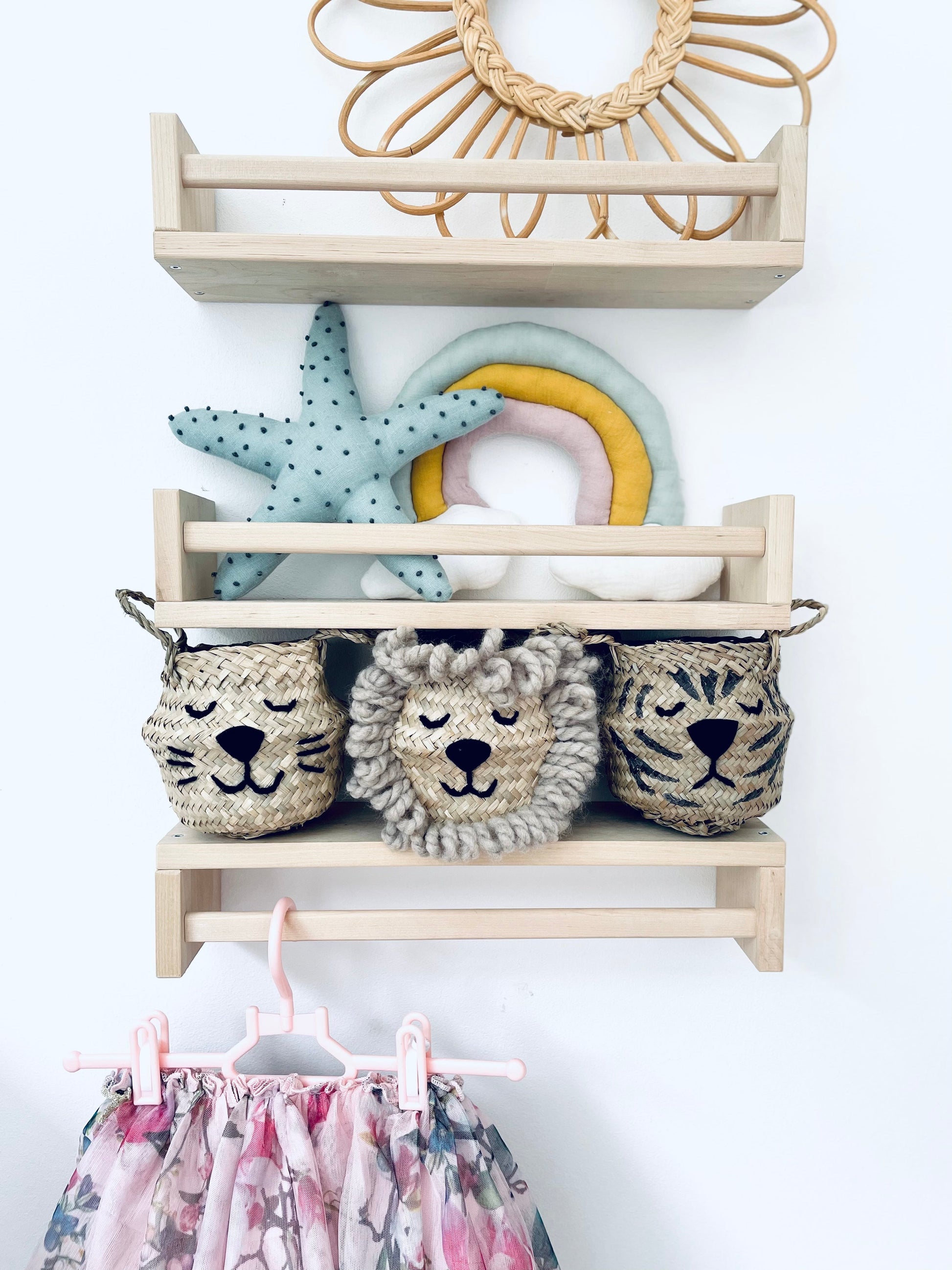 Natural Cat Basket - Mini