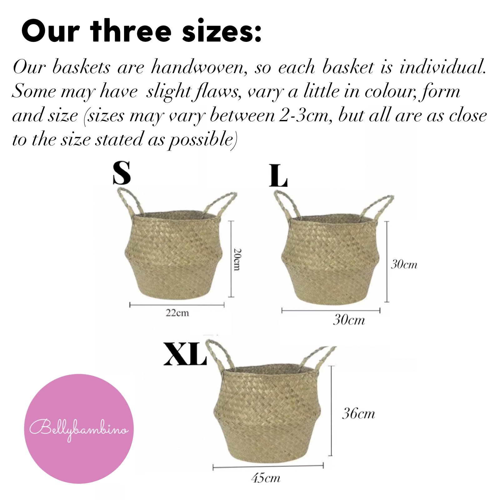 Vivid tassel rainbow basket - Extra Large