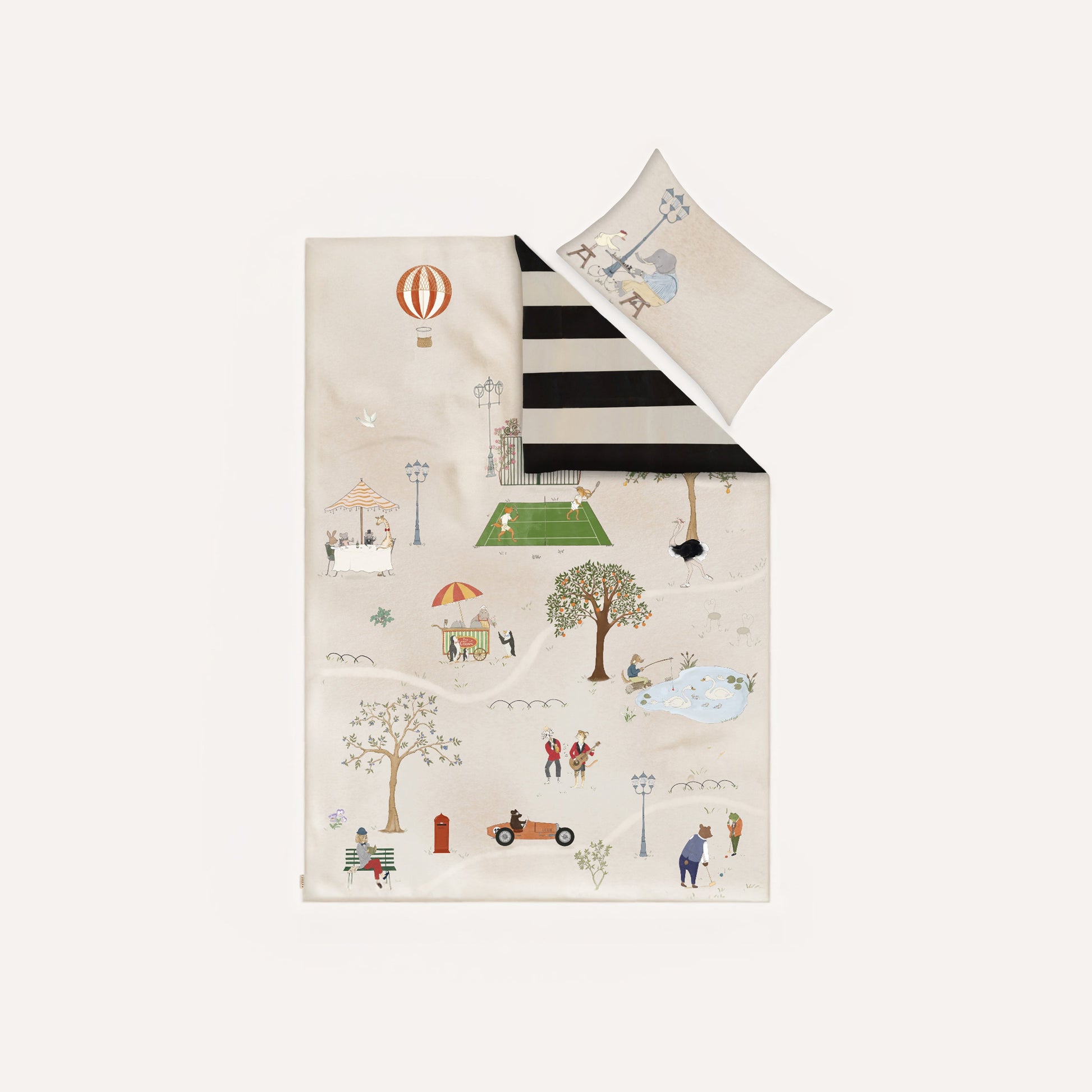 Follies in the Park Reversible Bedding Bundle