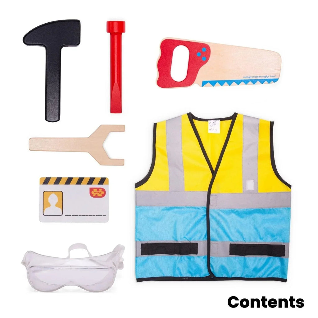 Builder Dress Up Costume Set for Kids