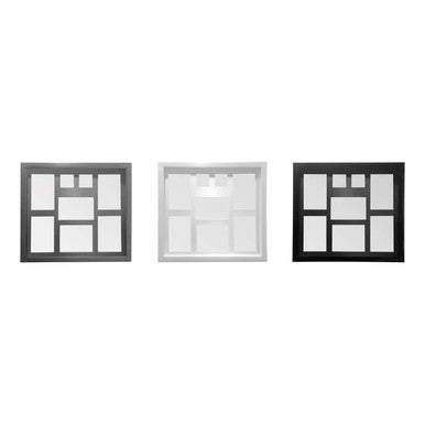 Black Multi Photo Frame for 8 Pictures