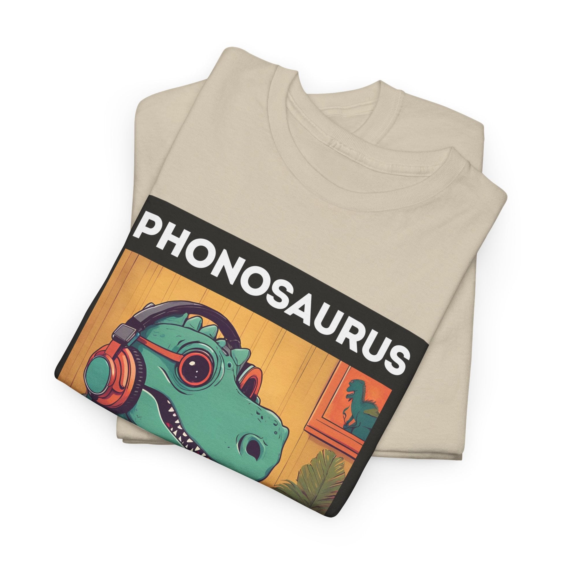 Phonosaurus Men's Vinyl T-Shirt
