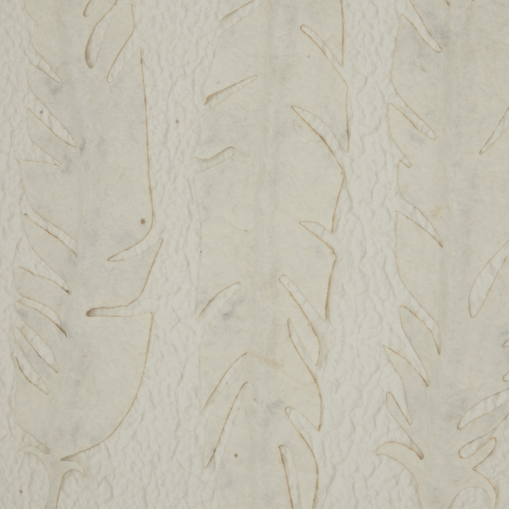 Alta White Feathers Art Mounted In Beaded Frame