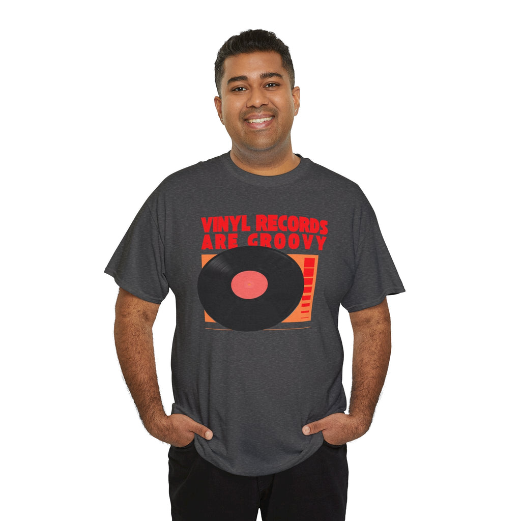 Vinyl Records Are Groovy Bold T-Shirt