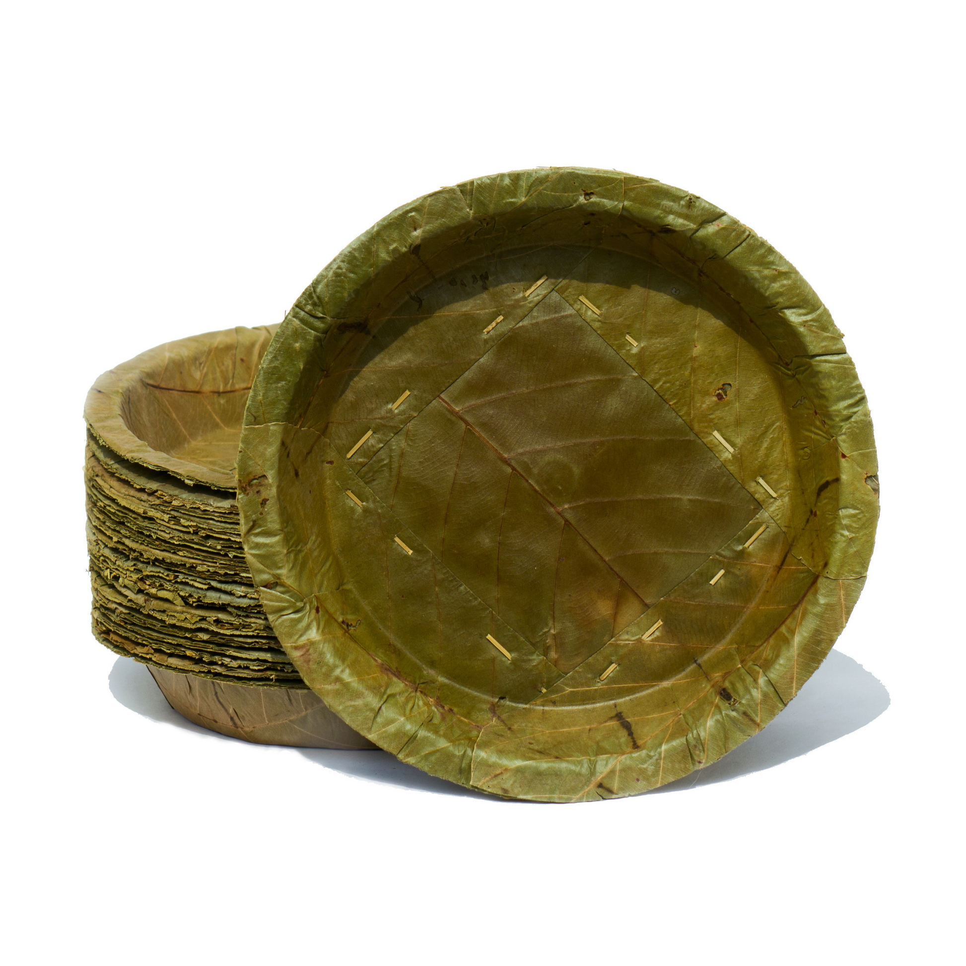 Large Sal Leaf Plates 23cm Diameter