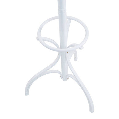 White Floor Standing Coat Stand 184cm