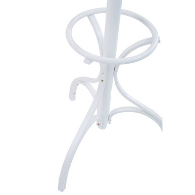 White Floor Standing Coat Stand 184cm