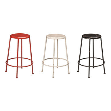 Black Metal Bar Stool
