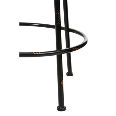 Black Metal Bar Stool