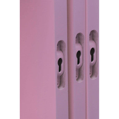 Set of Three Pink Wall Cubes