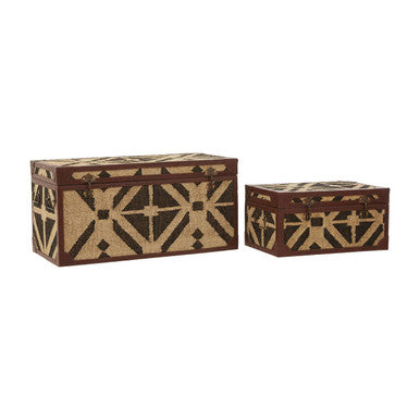 Aztec Storage Trunks Set of 2