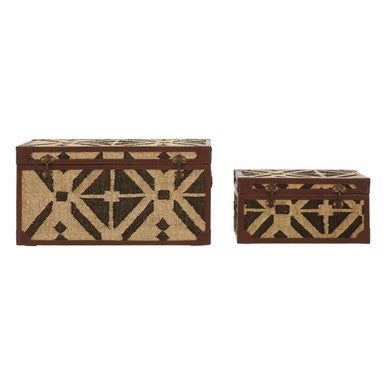 Aztec Storage Trunks Set of 2