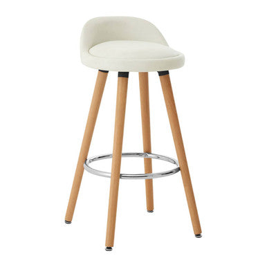 White Bar Stool for Kitchen Islands and Breakfast Bars