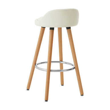 White Bar Stool for Kitchen Islands and Breakfast Bars