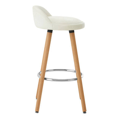 White Bar Stool for Kitchen Islands and Breakfast Bars