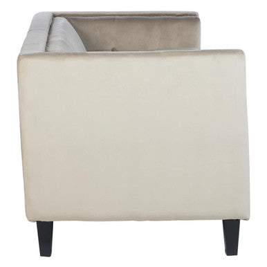 3 Seater Mink Velvet Sofa Felisa