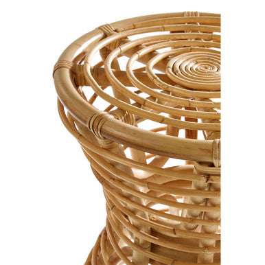 Natural Rattan Woven Stool
