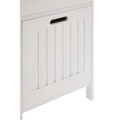 White Wood 3 Drawer Cabinet