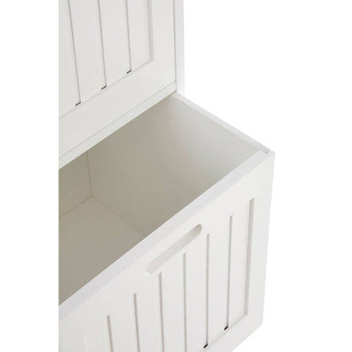 White Wood 3 Drawer Cabinet