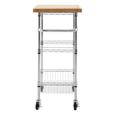 Three Tier Rolling Kitchen Trolley