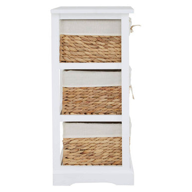 Seagrass Drawer Chest with 3 Baskets