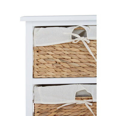 Seagrass Drawer Chest with 3 Baskets