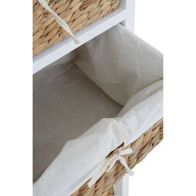 Seagrass Drawer Chest with 3 Baskets