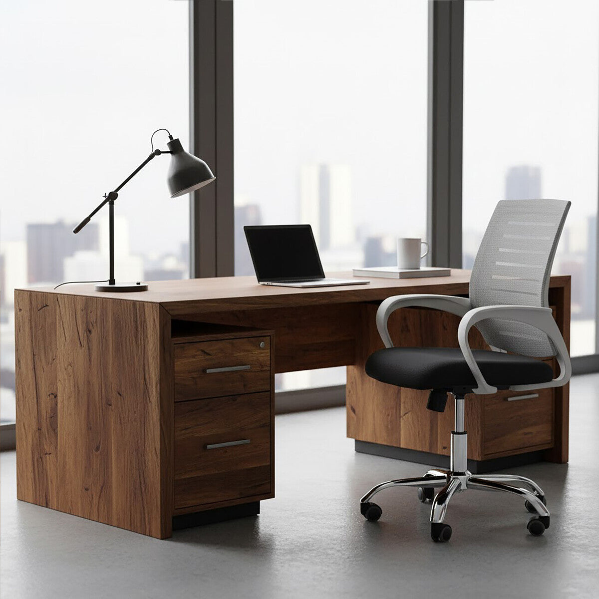 Grey Home Office Chair