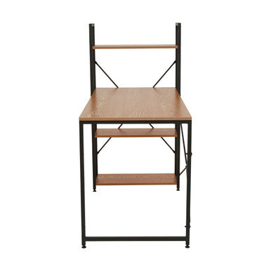Red Pomelo Desk With Shelves