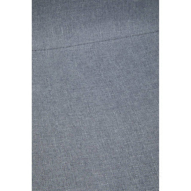 Grey Fabric Dining Chair with Black Base