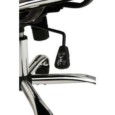 Grey Low Back Home Office Chair