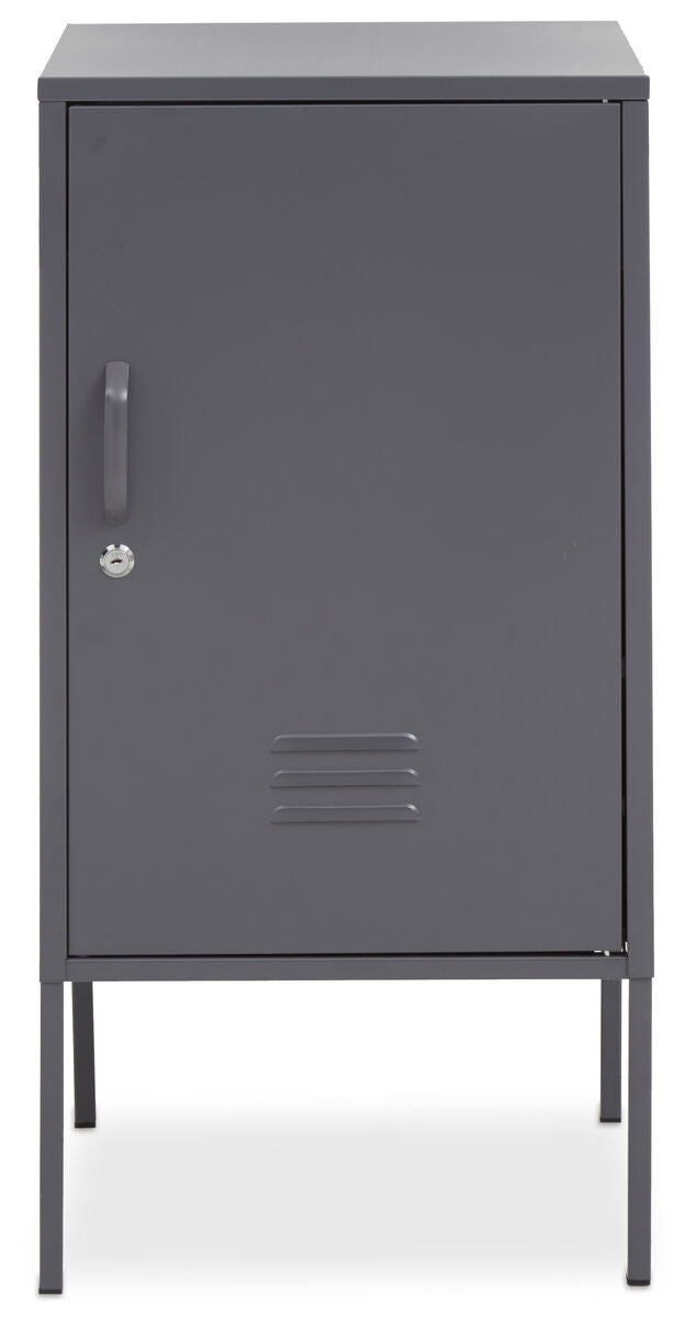 Grey One Door Locker Cabinet